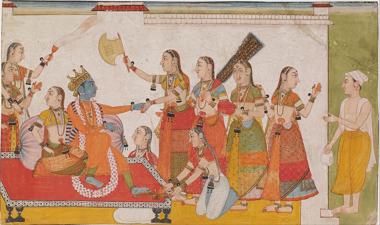 Kṛṣṇa and Sudāmā